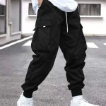 baggy pant black
