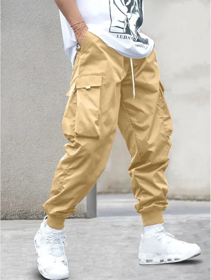 Navajo white Baggy Cargo Jogger Pant