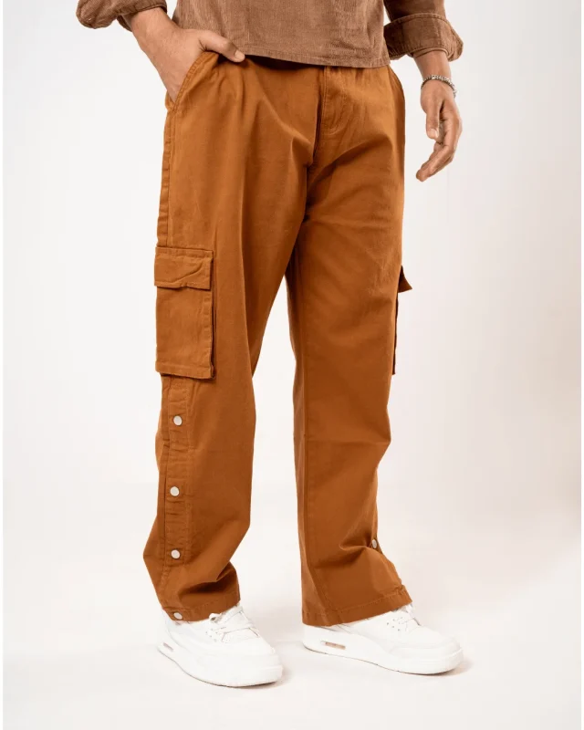 winterfell adaptive brown baggy pant