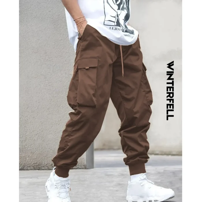 brown baggy pant