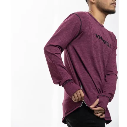 Full sleeve Sweat T-shirt - Plum