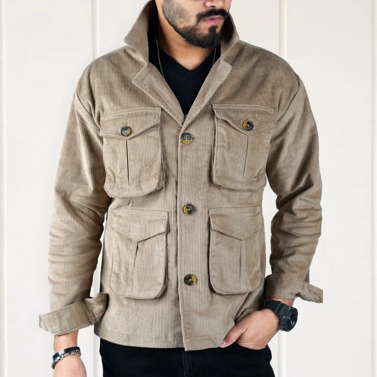 Biscuit Corduroy 4 Pocket Jacket