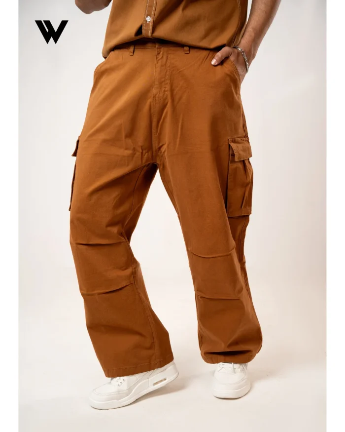 winterfell brown baggy pant 3