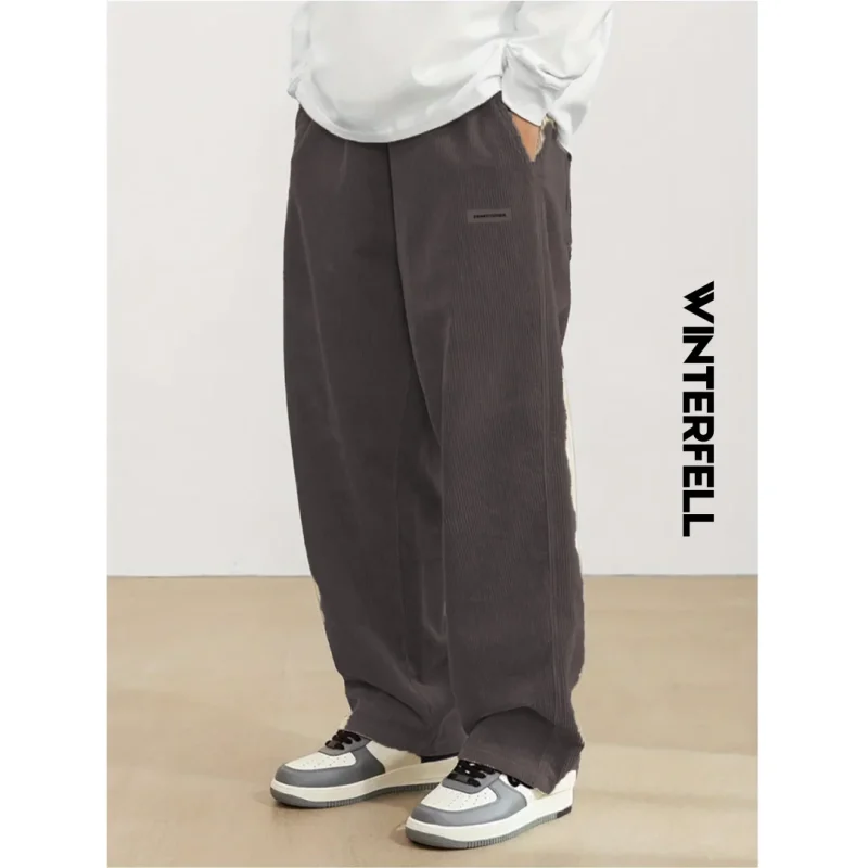 Chocolate Corduroy Loose Fit Pant