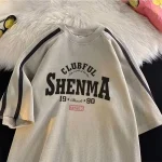 Khaki clubful drop shoulder t shirt winterfell