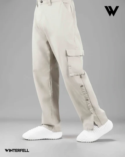 winterfell beige baggy pant 2