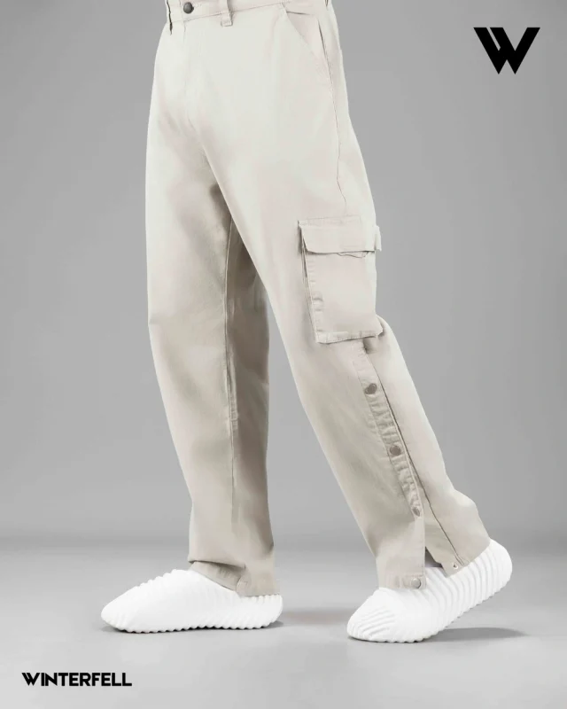 winterfell beige baggy pant 2