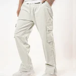 winterfell off white baggy cargo pant