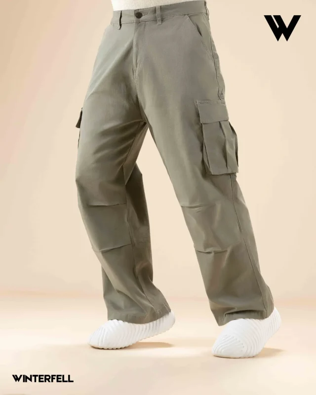 winterfell olive baggy pant