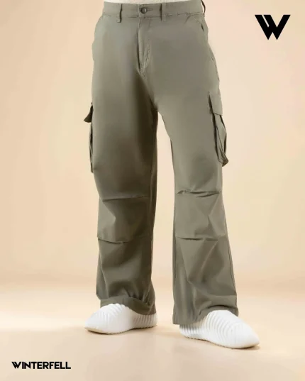 winterfell olive baggy pant 2
