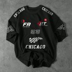 Chicago Racing Tee - Black
