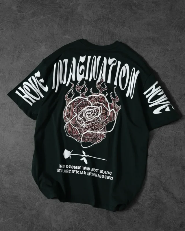 hope black drop shoulder t shirt bangladesh