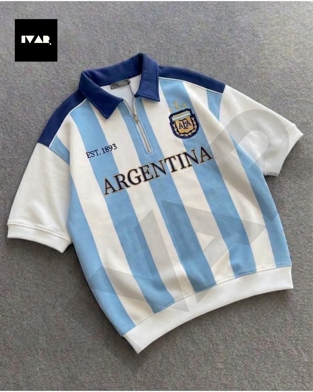 argentina-drop-shoulder-polo-6 Argentina Drop Shoulder Polo - Image 1