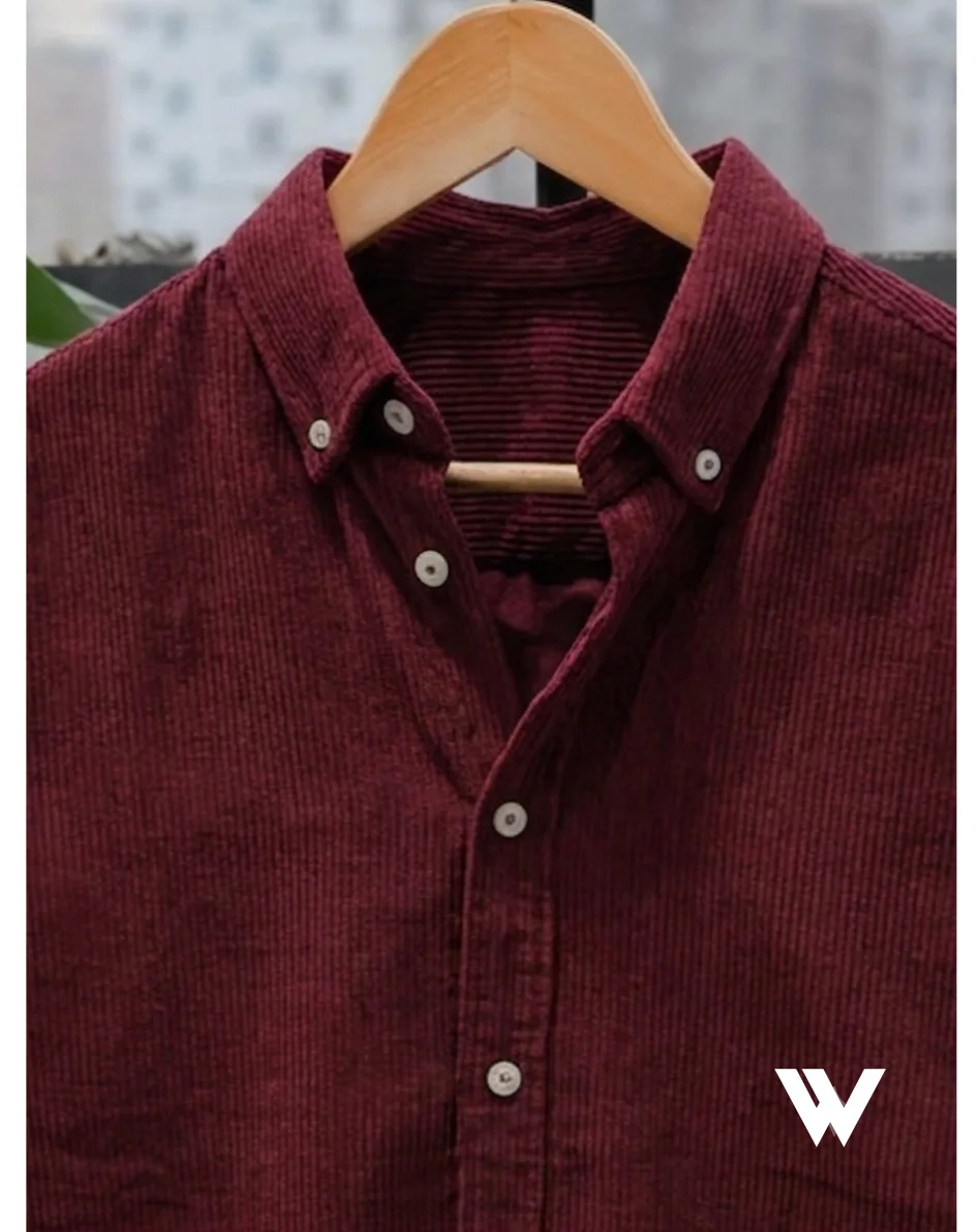 maroon cord shirt maroon old money shirt price in bangladesh