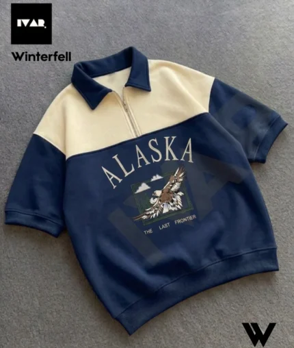 alaska navy blue polo