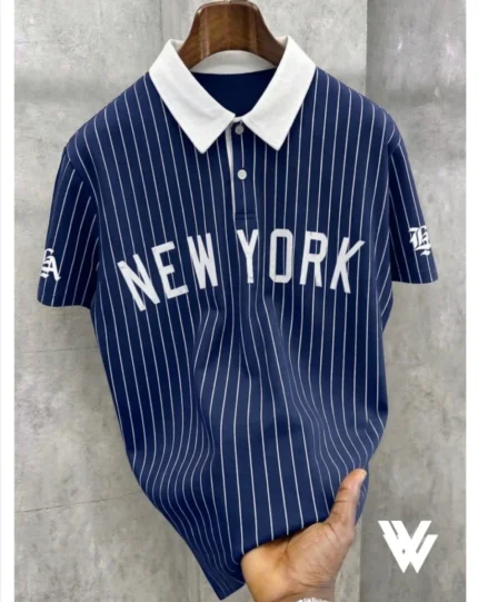 navy blue stipe polo price in bangladesh