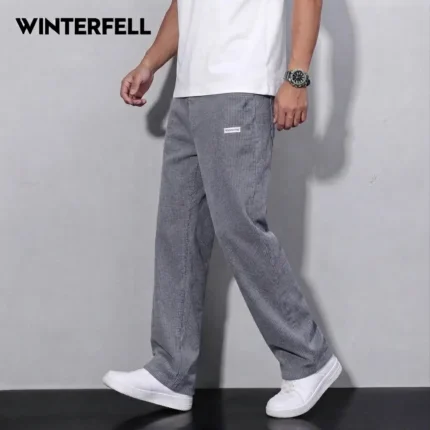 winterfell corduroy dark grey pant